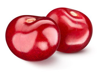 cherry isolated on white