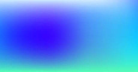 Purple Blue Gradient Vibrant Dreamy Vector Background. Sunrise, Sunset, Sky, Water Color Overlay Neon Design Element. Luxury Trendy Holograph Defocused Texture. Digital Funky Cool Tech Gradient Paper.