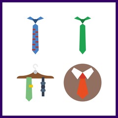 4 dye icon. Vector illustration dye set. tie icons for dye works