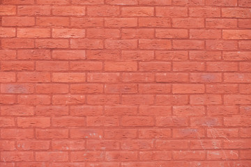 Red brickwork background