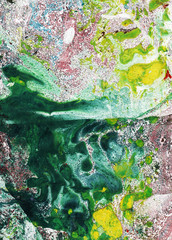 Art Design Abstract background Hand watercolor painting on paper.