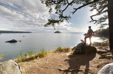 Deception Pass Hike On Rosario Beach Area