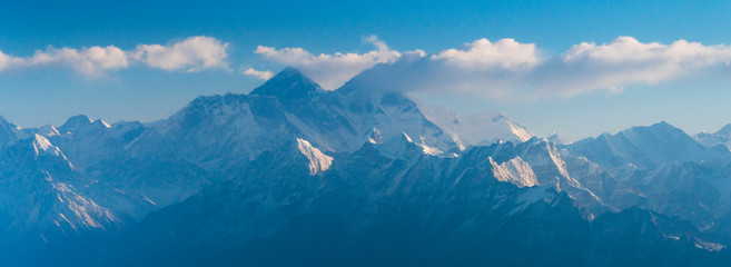 Mount Everest, The Himalaya range, Nepal, Asia