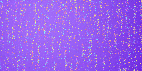 Festive confetti. Celebration stars. Colorful star