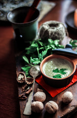 soup in a pot