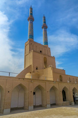 Fototapeta na wymiar Yazd Jameh Mosque 02