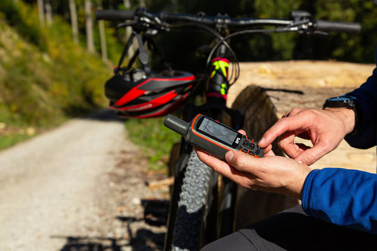 Mountainbike Tourplanung mit GPS Gerät