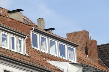 Fototapeta na wymiar Dach, Dachfenster