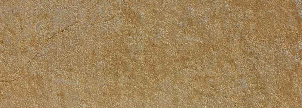 Natural Stone Background Texture, Yellow, Beige Color, Banner