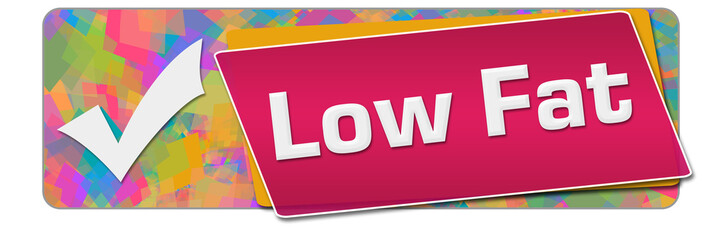 Low Fat Colorful Texture Pink Rounded Squares 