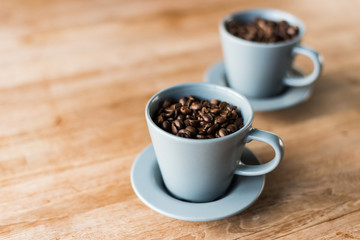cup of coffee beans