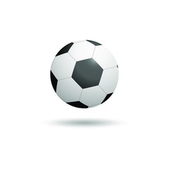Soccer ball isolated on white background