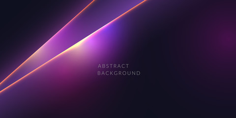 Vector abstract background with light lines. Vector illustration