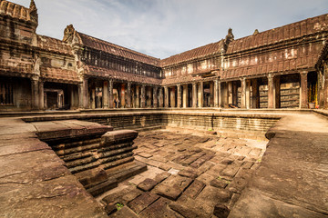 Fototapeta premium Angkor Wat temple - Siem Reap .