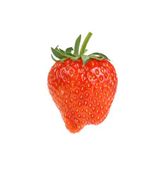 Strawberry isolated on white background.