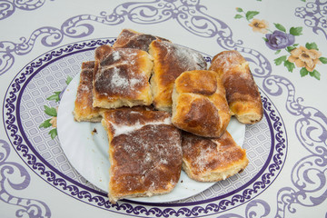 branzoici ,cake , romanian homemade crullers