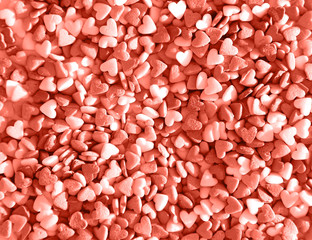 Colorful candy heart.
