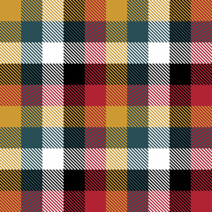 Tartan Plaid Scottish Seamless Pattern Background