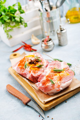 raw meat