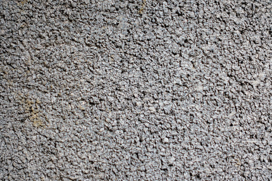 Grainy textured breeze block close up
