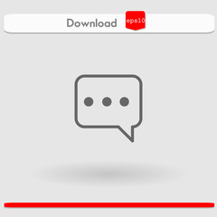 chat vector icon