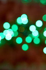 Abstract Blue bokeh background