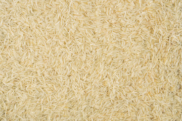 Indian basmati rice background.