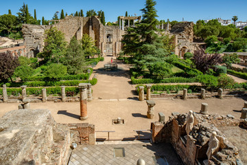 Roman ruins in Merida, Spain