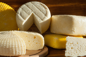 Traditional rural cheese.