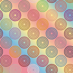 Colorful vector pattern with geometric shapes. Collection of swatches memphis patterns  Retro fashion style 80-90s