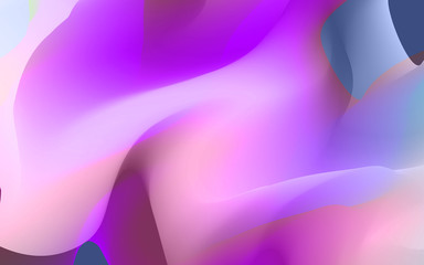 Trendy Colorful Fluid Gradient Shape Background with Place fo Text. Backdrop for Banner, Poster, Cover, Flyer, Presentation, Advertising, Intitational Card, Website and Mobile Usage 