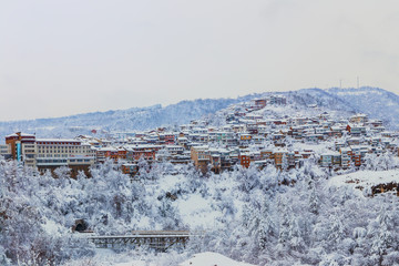 Veliko Tarnovo‎ In Winter,Bulgaria