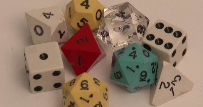 Gaming Dice - Rolling Dice - Role Playing Dice