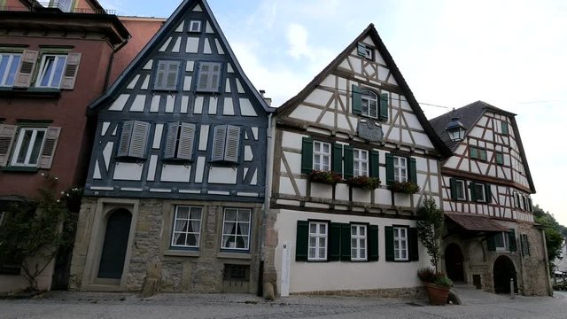 Birthplace of Friedrich Schiller, Marbach am Neckar, Neckar Valley, Baden-Wuerttemberg, Germany