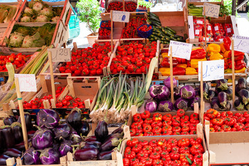 Mercato di Vucciria, Sicilia, Iltalia