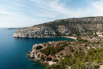 small beach in Greece