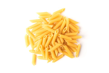 Pasta isolated on white background. 