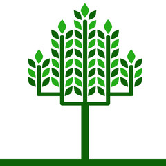 The emblem of the tree