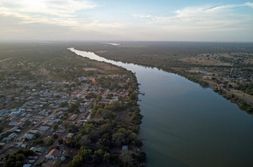 Gambia river at Janjanbureh
