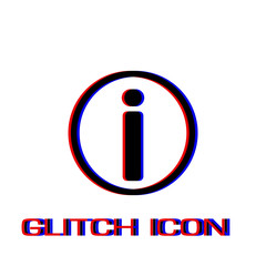 Info icon flat.