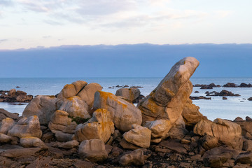 Bretagne - Felsen - Meer - Strand