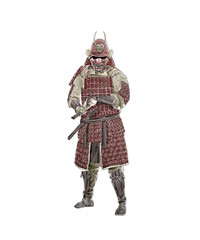 Japanese Samurai Watercolor and Pencil art collection