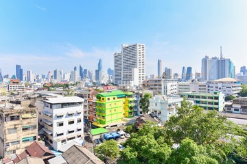 High Rise Buildings in Bangkok, the Capital City of Thailand