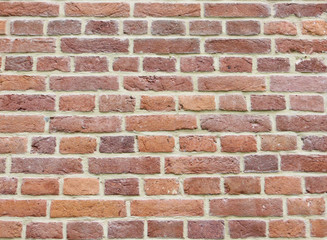 old red brick wall background