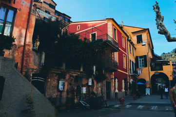 street in old town of italy