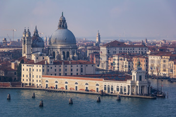 Fototapeta na wymiar Santa Maria della Salute, Venice, Italy