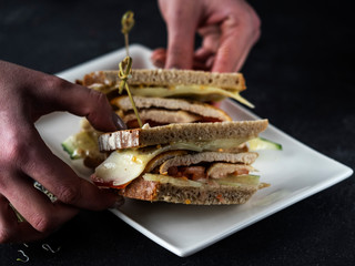 Breakfast at Rooster Grill Bar