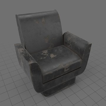 Dirty armchair