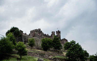 Fototapeta na wymiar Deutschlan Rheintal Burg Rheinstein