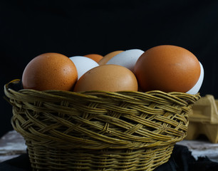 ecological chicken eggs